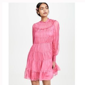 Ulla Johnson; Emmeline dress; fuschia. Size 8.